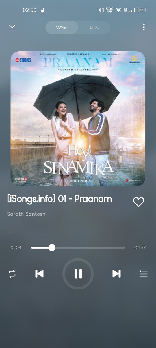 Ayesha_kajalfan's tweet photo. Peaceful 🤌🏻🤍
#HeySinamika #Praanam https://t.co/bHV1PtbUAt