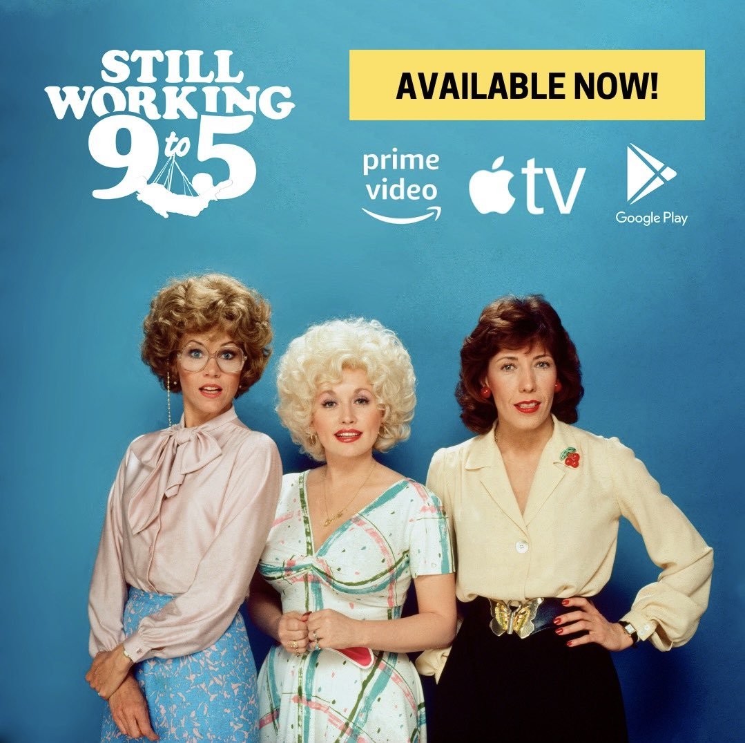 The award-winning documentary #StillWorking9to5 is available on Amazon, Apple TV, and YouTube for rent and purchase! 💕

The documentary examines the 1980 film 9 to 5 and the impact it has had on women in the workforce today.

<a href="/9to5documentary/">stillworking9to5</a>