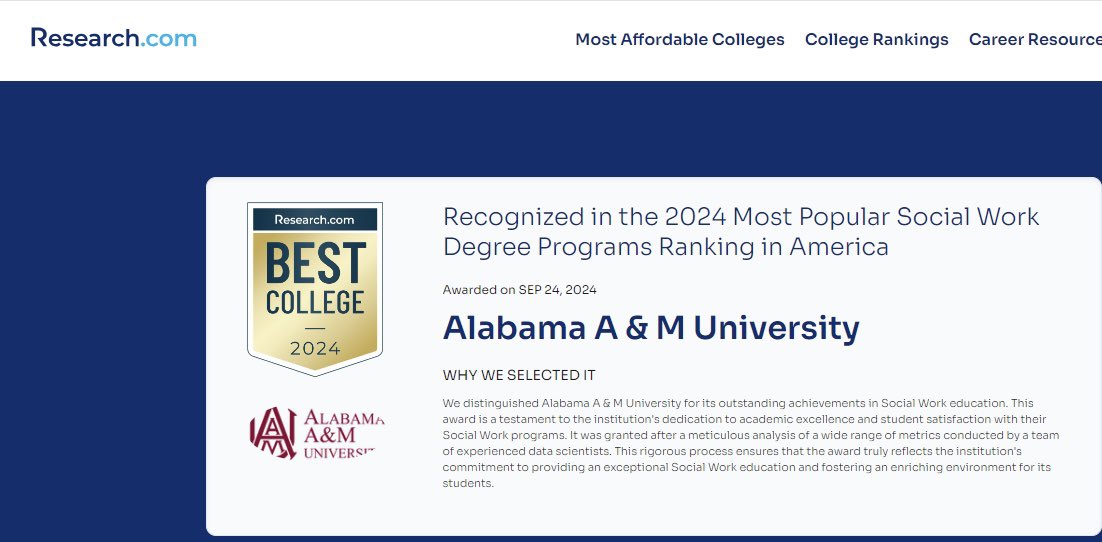 Alabama A&M-Edu, Humanities, & Behavioral Sciences tweet media