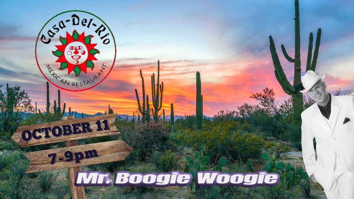 A new place in Tucson for me to play on a regular basis. Check my website every once in awhile and subscribe to my email list. mrboogiewoogie.com