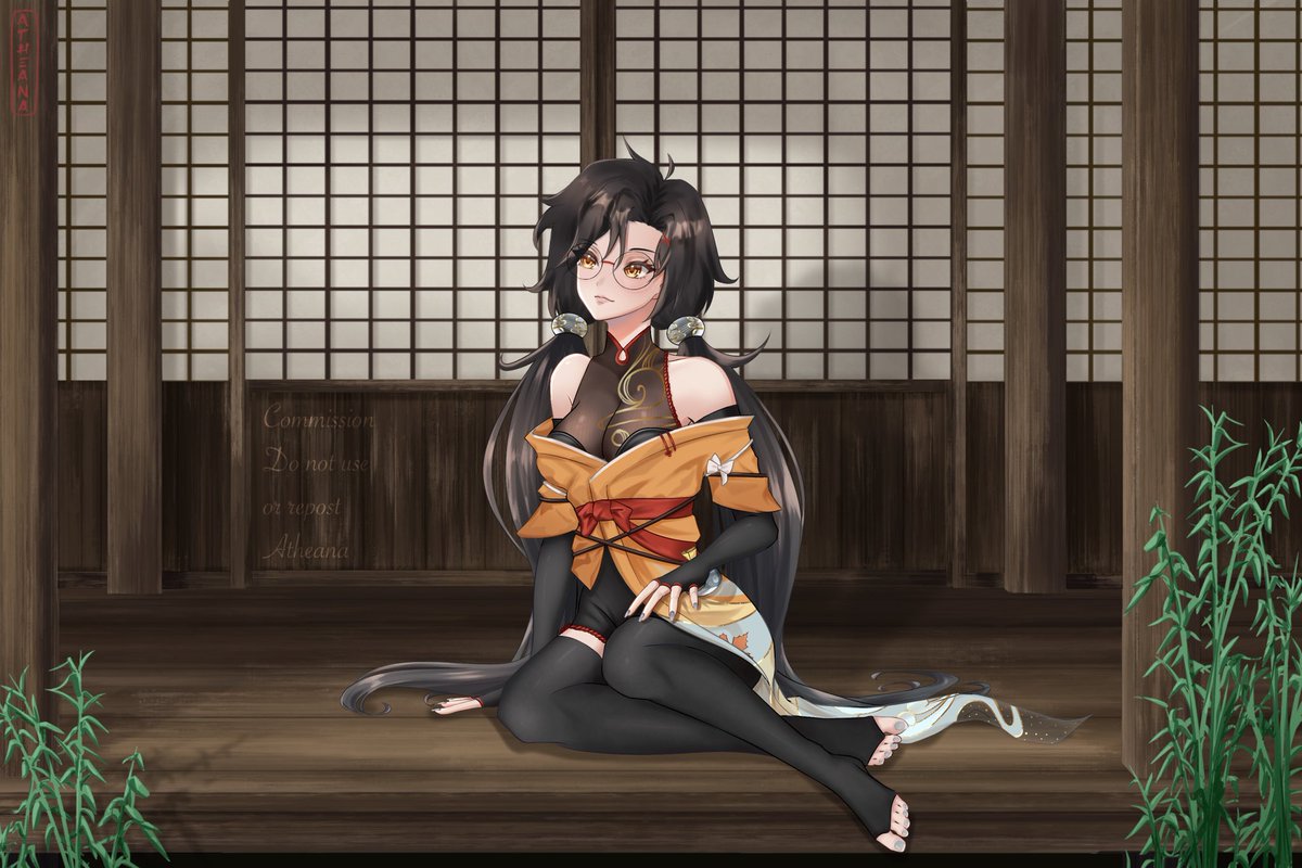 Commission raffle for <a href="/MistyGlassesVT/">Misty Glasses 👓♨️| DEBUT FEB 7-8</a> 🧡