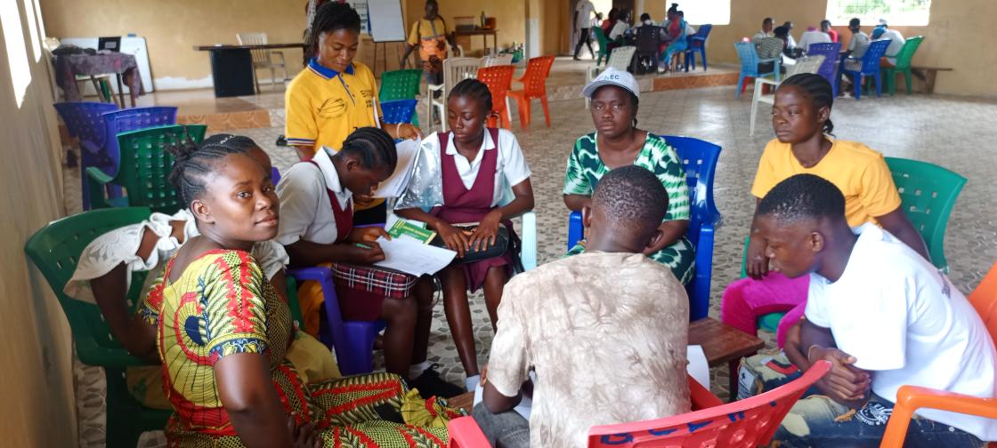 Building the capacity of young girls and women in understanding their basic human rights and Sexual Reproductive Health Rights enable them to lead local advocacy for comprehensive health services and combat Gender-based Violence. We strengthened women &amp; adolescent girls in Nimba.