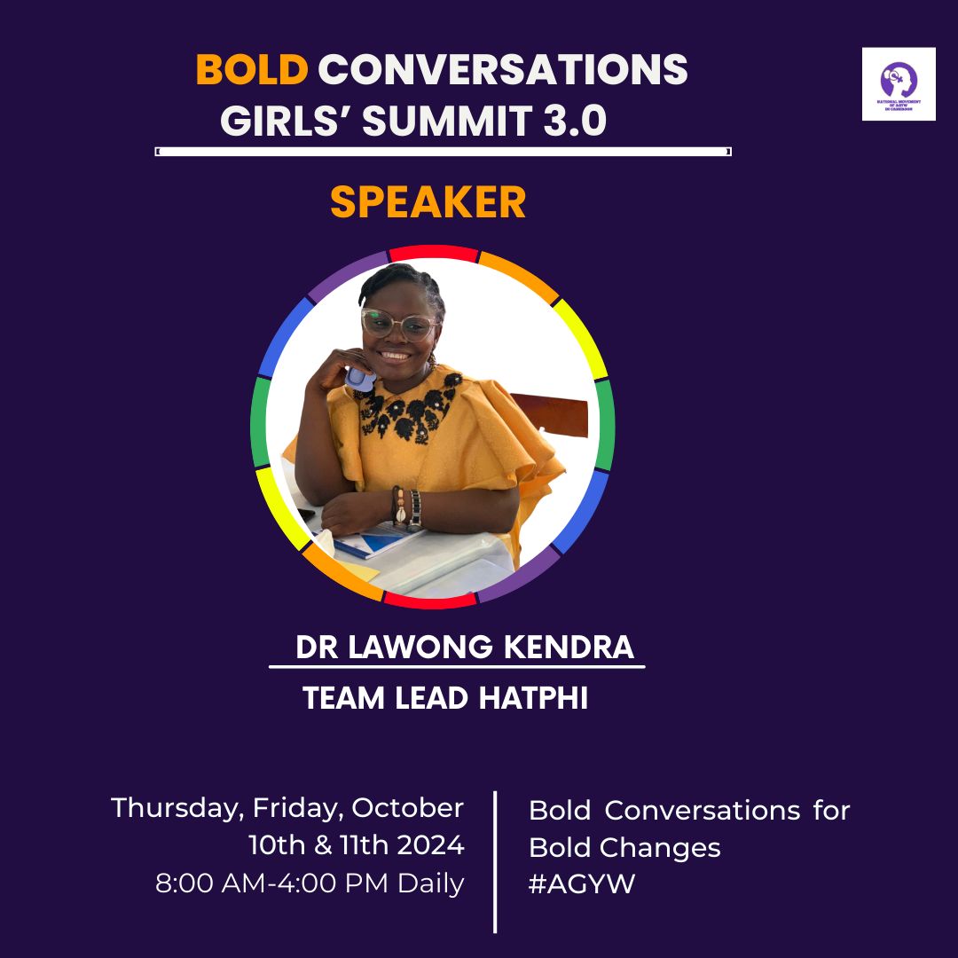 Meet Dr. Lawong, a true inspiration 💪 She lost her parents young, but put herself AND her brother through school. Now, she's a wife, mom, consultant, AND Lecturer. She'll be empowering Girls at the Bold Conversations Summit with tips on personal development &amp; career orientation.