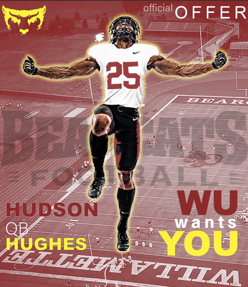 Hudsonhughes (@_hudsonhughes6) on Twitter photo After a great talk with <a href="/CoachPgonz/">Peter Gonzalez</a> I will like to announce my 2nd offer to play at the next level! <a href="/AricWilliams3/">Coach Aric Williams</a> <a href="/WillametteFB/">Willamette Football</a>
#AGTG After a great talk with <a href="/CoachPgonz/">Peter Gonzalez</a> I will like to announce my 2nd offer to play at the next level! <a href="/AricWilliams3/">Coach Aric Williams</a> <a href="/WillametteFB/">Willamette Football</a>
#AGTG