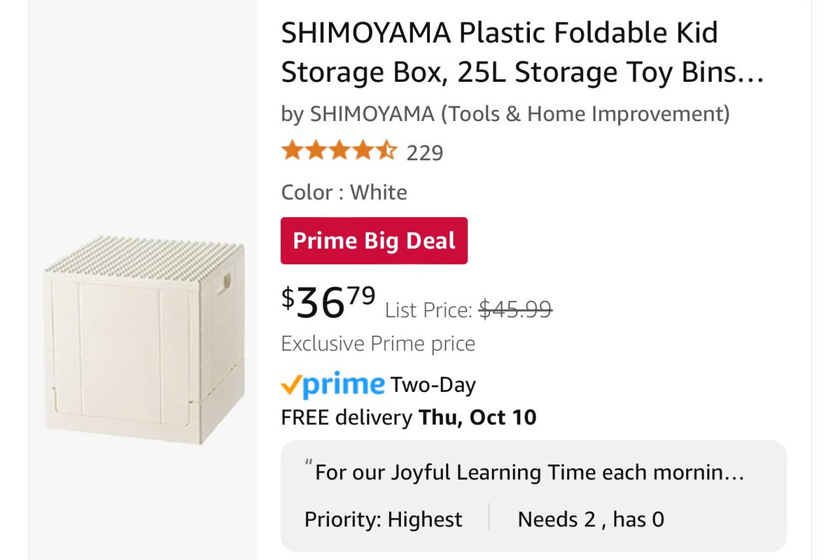 krazy_4_kinder's tweet image. I will be organizing a #LEGO #Club for #Kindergarten &amp;amp; #FirstGrade #students at my #school &amp;amp; these tables would be AMAZING for all the LEGOs we have! They are a #PrimeBigDeal for #PrimeDays! Anyone willing to help? amazon.com/hz/wishlist/ls…
