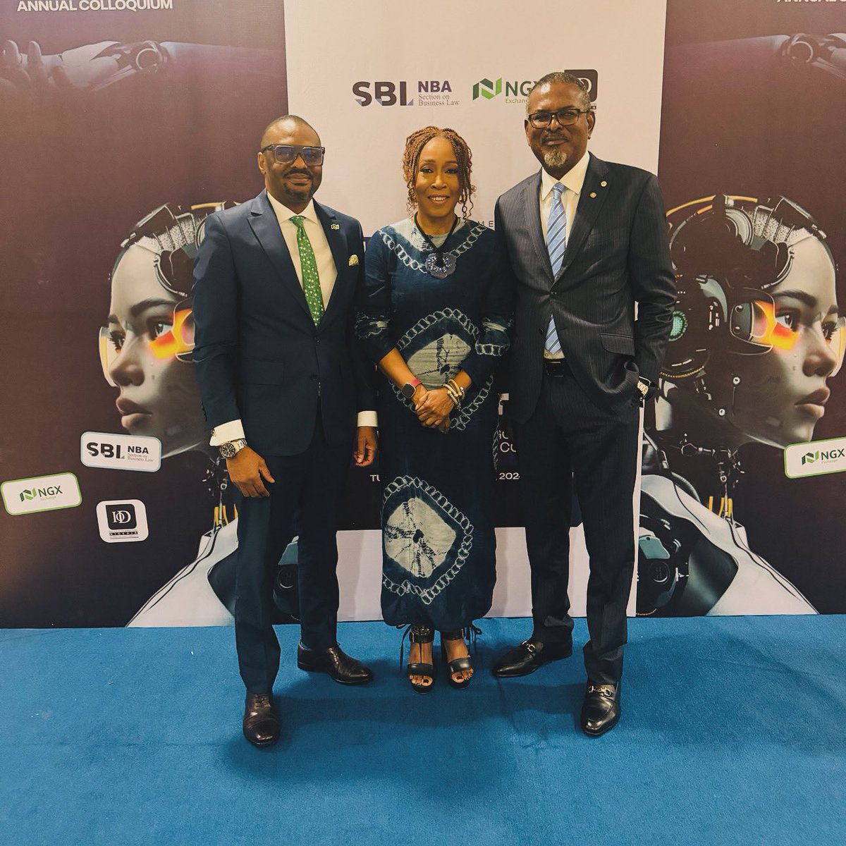 Earlier today I was at the Annual Corporate Governance Colloquium, an initiative of the Corporate Governance Triangle:Between Nigerian Bar Association Section on Business Law (NBA-SBL), Nigerian Exchange Limited (NGX), and the Chartered Institute of Directors, Nigeria (CIoD).