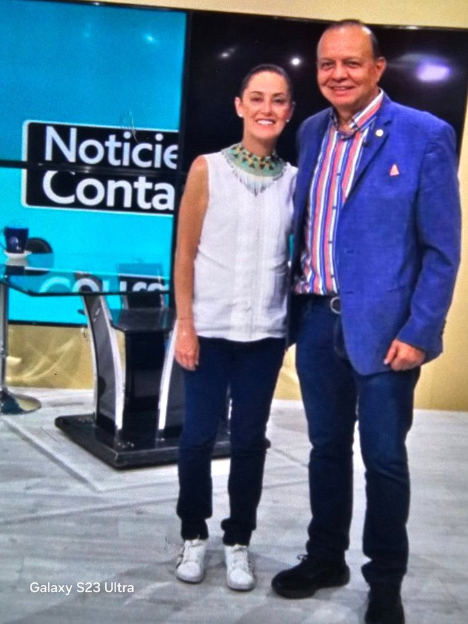 luis_gj's tweet image. Este es el wey que corrió en vivo al periodista del noticiero por criticar a la 4T.