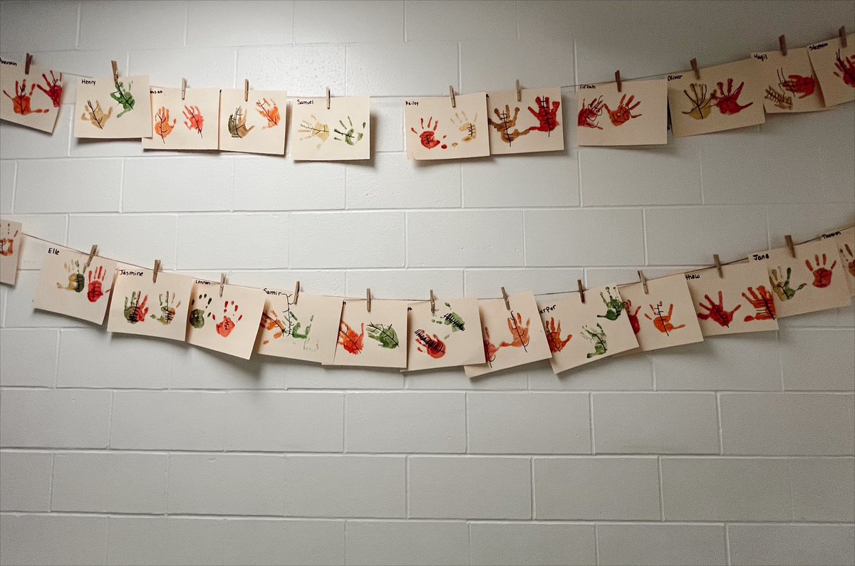 JS4 - Keep your eye out for some new leaf art in our hallway 🍂 🍁