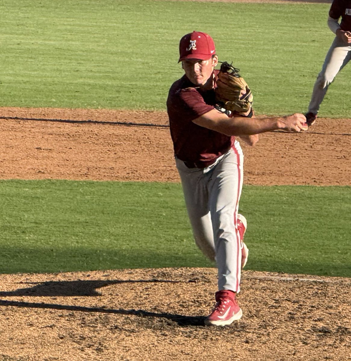 Rick Pendley ⚾ (@alagrandslammer) on Twitter photo Easy 1-2-3 inning for <a href="/EganLowery/">Egan Lowery</a> in the 7th. Pair of ground outs and inning ending strike out does the deed.
#BamaBaseball2025 Easy 1-2-3 inning for <a href="/EganLowery/">Egan Lowery</a> in the 7th. Pair of ground outs and inning ending strike out does the deed.
#BamaBaseball2025