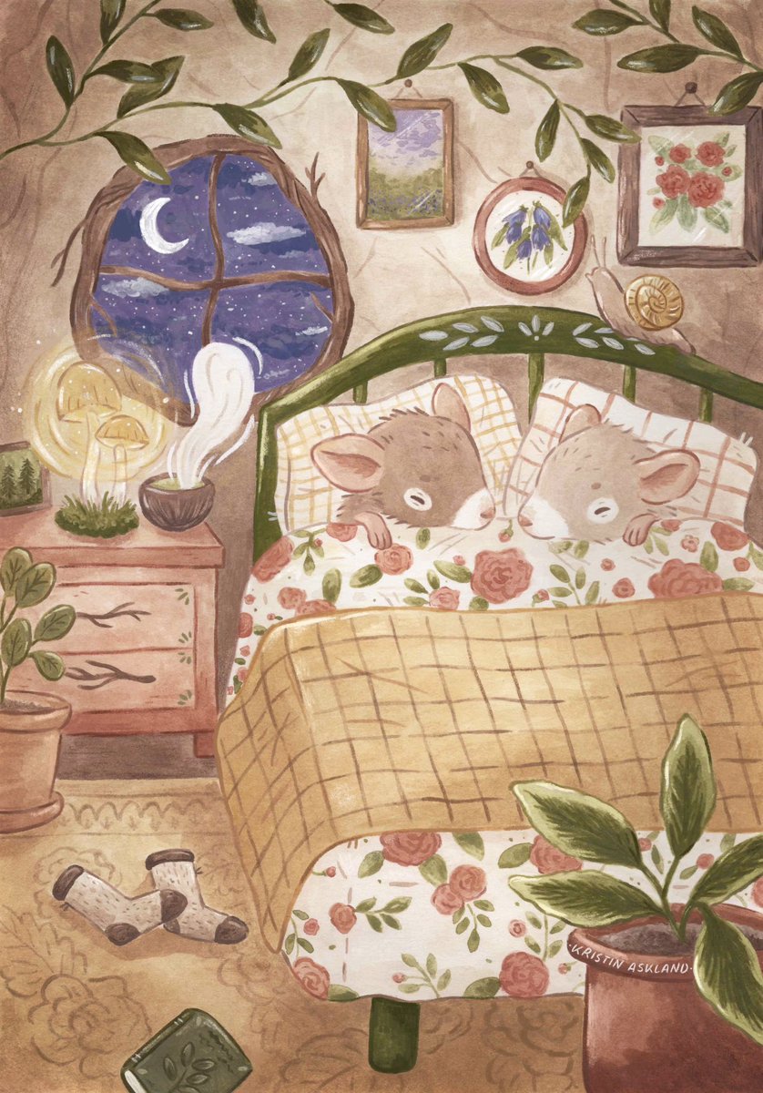 「Hello #PortfolioDay I'm Kristin, a freel」|Kristin Askland🐌のイラスト
