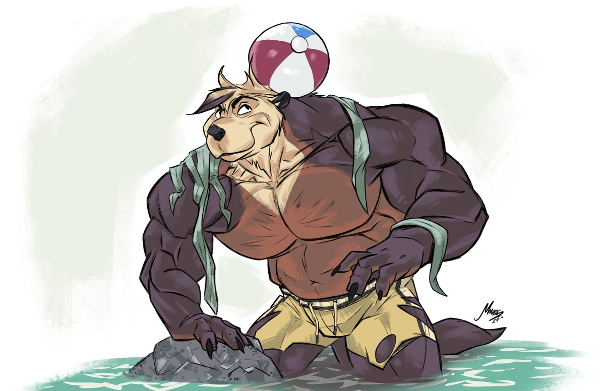 meza0411's tweet image. Otter day 8 sea otter
#Weretober2024 #weretober