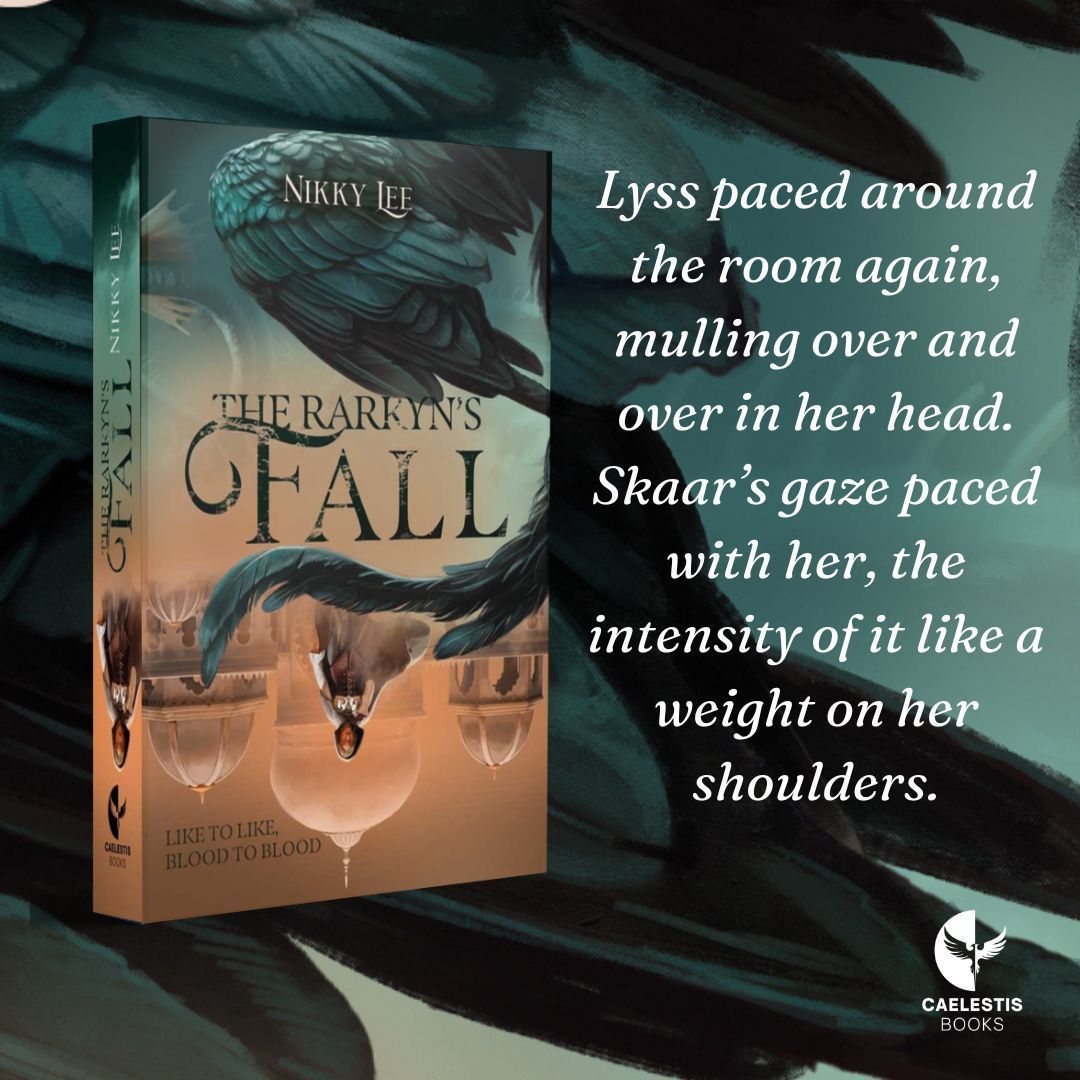 NikkyMLee's tweet image. #QuotesWithoutContext strikes again! 

Lyss paced around the room again, mulling over and over in her head. Skaar’s gaze paced with her, the intensity of it like a weight on her shoulders.

Pre-order 👉 buff.ly/4gaiPMj 

#7DaysToTheFall #TheRarkynsFall #BookTwitter