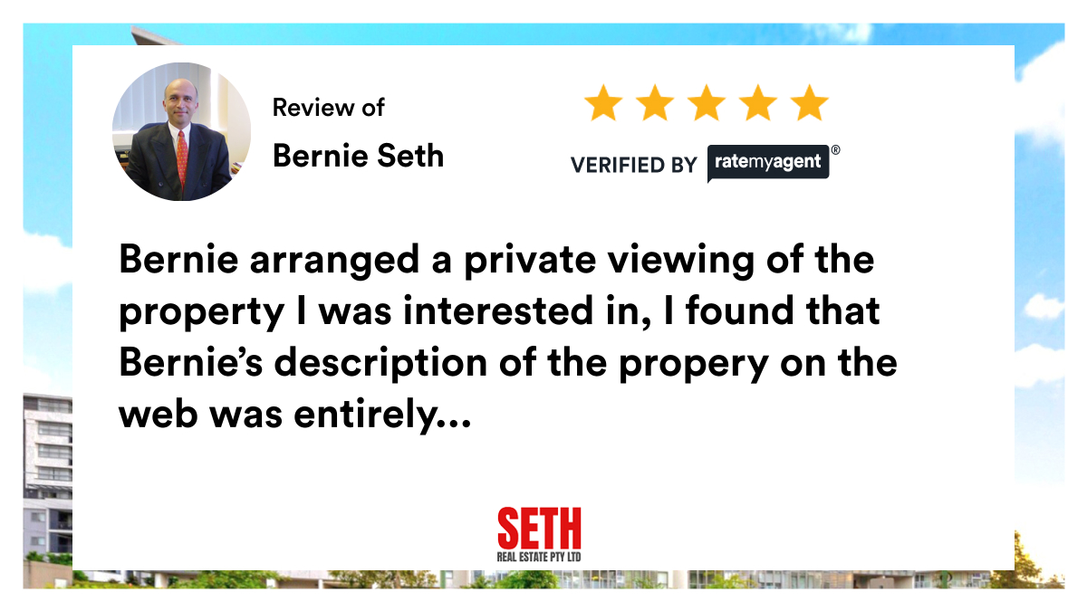 My latest  review in Warwick Farm.
Class 1 Agent - Real Estate 20230626
rma.reviews/z2lrdr98aj08

...
#ratemyagent #realestate #Seth_Real_Estate