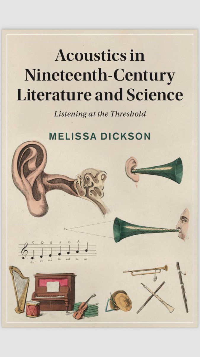 My book has a cover, and it will be out in the new year! #litsci #litmed #soundstudies #medhums