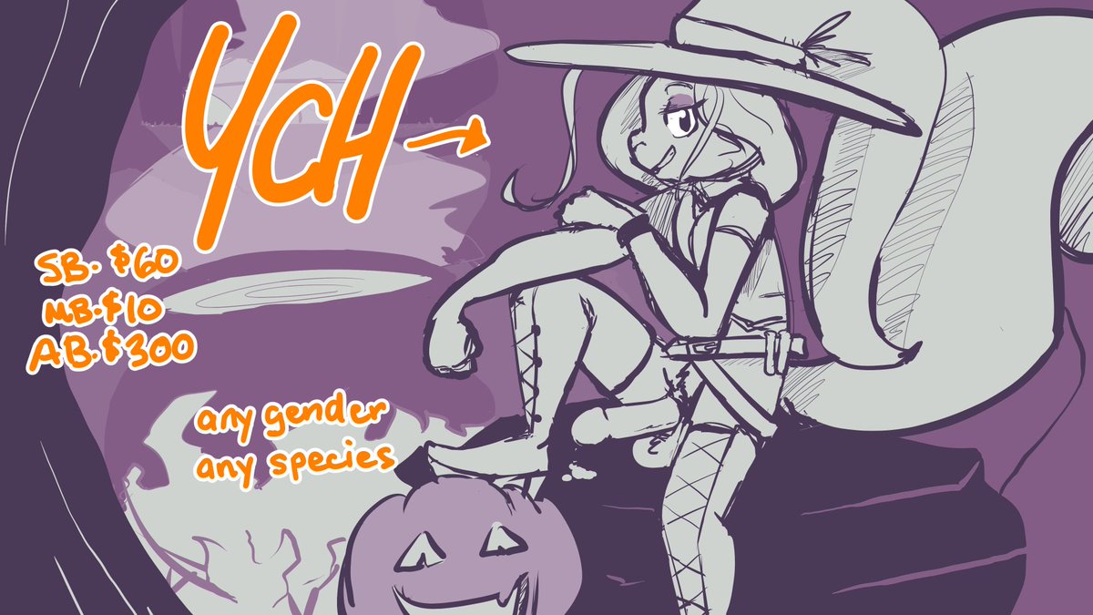 LeafrunnerK's tweet photo. It's that time of year again! Show off your favorite Halloween costume! (... among other things) New YCH on FA, check it out! https://t.co/LpwK2SAIb1