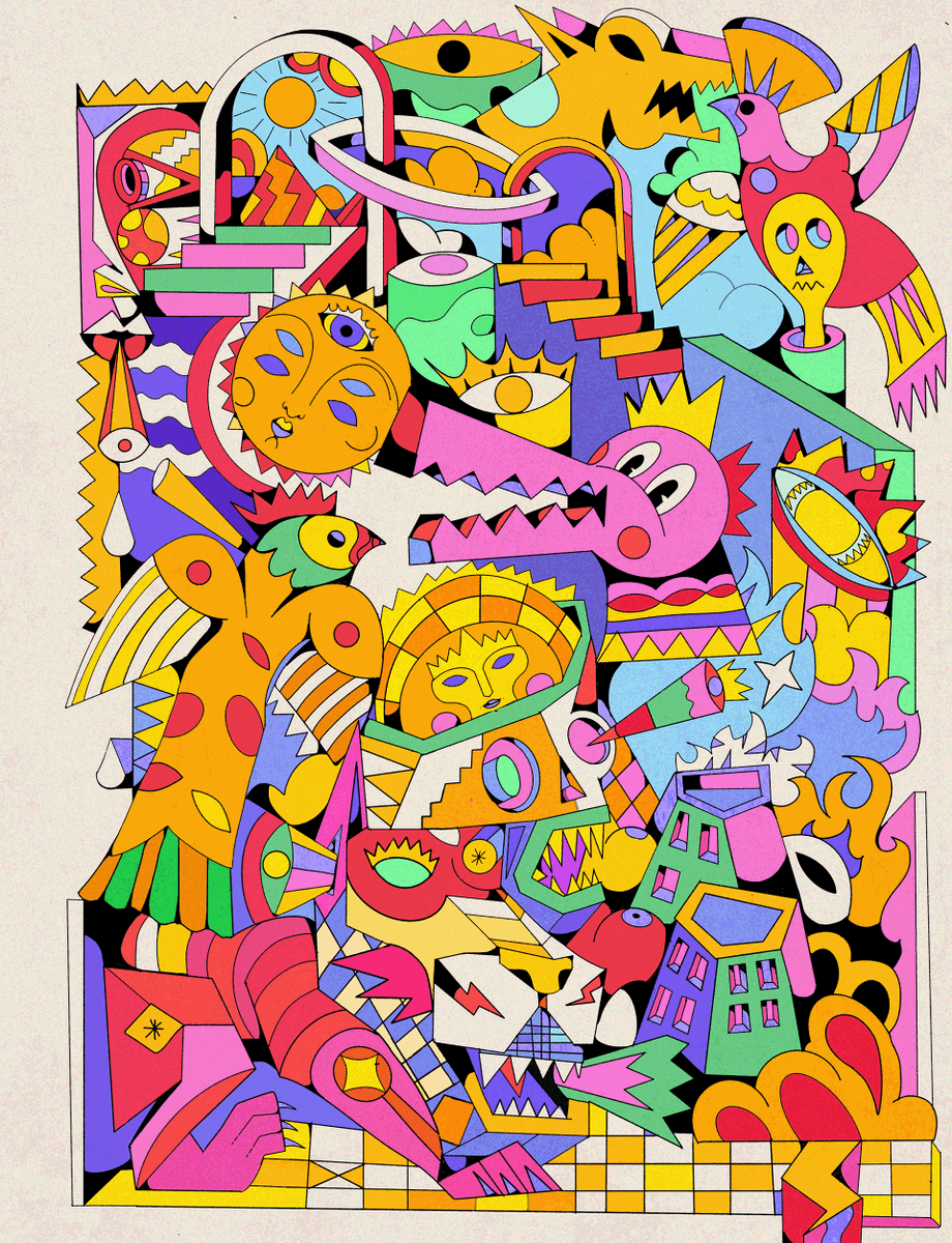 iamYoAz's tweet photo. Hi #PortfolioDay ! i am yoaz, a french illustrator https://t.co/dl6woa0pVo
