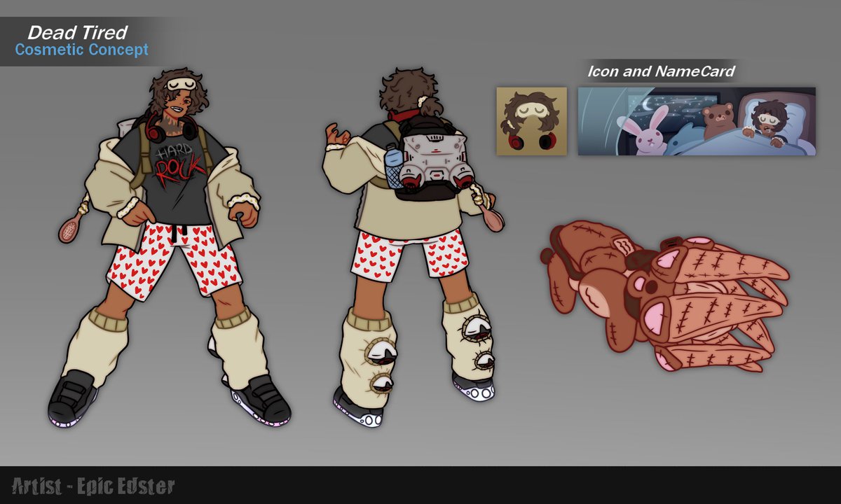 Epic_Edster's tweet image. Pajama inspired Venture skin