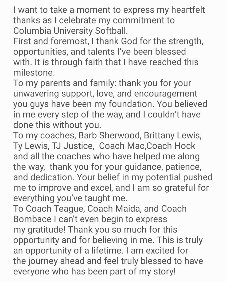 Jordan ''Jo'' Young (@jordanyoung2026) on Twitter photo Home for the next 4! Incredibly blessed! Absolutely no words to describe this feeling! <a href="/CULionsSoftball/">Columbia Softball</a> <a href="/JenTeague24/">Coach Teague (she/her)</a> <a href="/Coach_AndreaB/">Andrea Bombace</a> <a href="/coachmaida/">Madison Maida</a> <a href="/MojoLewis/">TN Mojo-Lewis/Hebron Christian/Brittany Lewis</a> <a href="/BSherSB/">Barb Sherwood</a> Home for the next 4! Incredibly blessed! Absolutely no words to describe this feeling! <a href="/CULionsSoftball/">Columbia Softball</a> <a href="/JenTeague24/">Coach Teague (she/her)</a> <a href="/Coach_AndreaB/">Andrea Bombace</a> <a href="/coachmaida/">Madison Maida</a> <a href="/MojoLewis/">TN Mojo-Lewis/Hebron Christian/Brittany Lewis</a> <a href="/BSherSB/">Barb Sherwood</a>