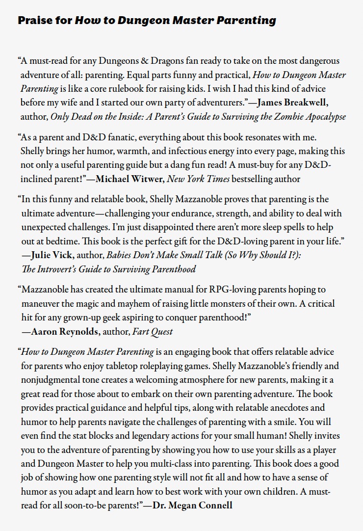 shellymoo's tweet image. My book is even more beautiful IRL! Grateful to @BDaveWalters @MikeWitwer @vickjulie @MeganPsyD @ToddStashwick @JimZub @aaronreynolds @XplodingUnicorn for reading an early copy &amp;amp; offering kind words! Out 11/12! It's not a mimic, promise. #dnd #dungeonsanddragons #parenting