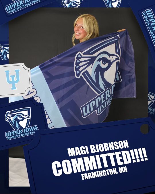 Committed🩵🩵

I am so excited to announce my commitment to Upper Iowa University! This opportunity would not have been possible without my amazing parents and all of the coaches who have helped me along this journey. Go Peacocks! 🦚