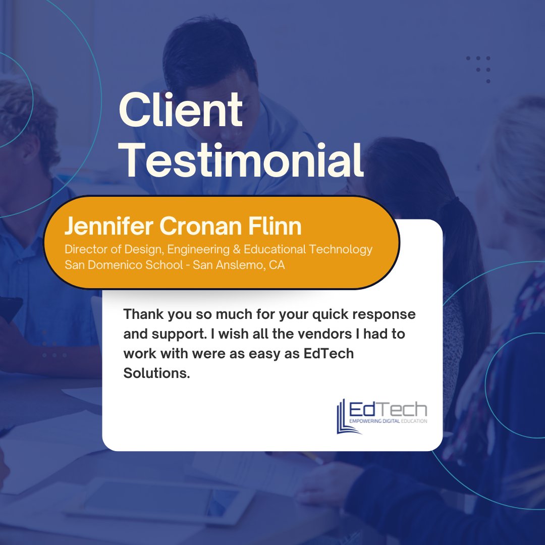 EdTech_Software's tweet image. 🌟 Grateful for our amazing clients! 🌟

We strive to make your experience seamless and enjoyable! 💡✨ #ClientLove #EdTechSolutions #CustomerService