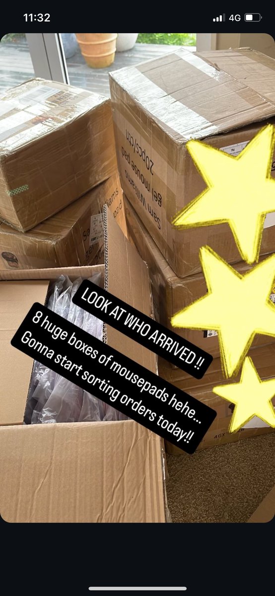 hareundies's tweet photo. Mousepads have arrived! 

Sorting orders today - quite a lot to get through (thank you!!) and it’s only me packing them, so there maybe a little delay on recent orders

Speaking of I’ll be closing my online store NEXT WEEK for a show! If you’d like a mousepad, now’s the time! https://t.co/qqsAGlFRuZ