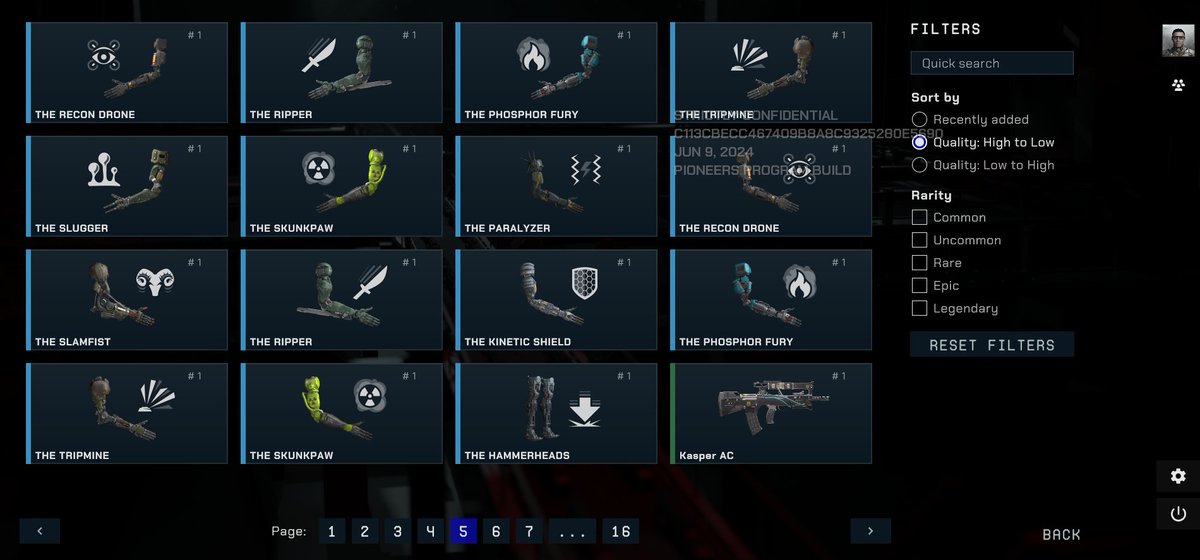 I joined the <a href="/playoffthegrid/">Off The Grid</a> pioneers program with a vision and one mission; to become the owner of the largest collection of first mint/#1 items at launch.

Now that the game is available to everyone, here it is!

A good day to be me Part One: