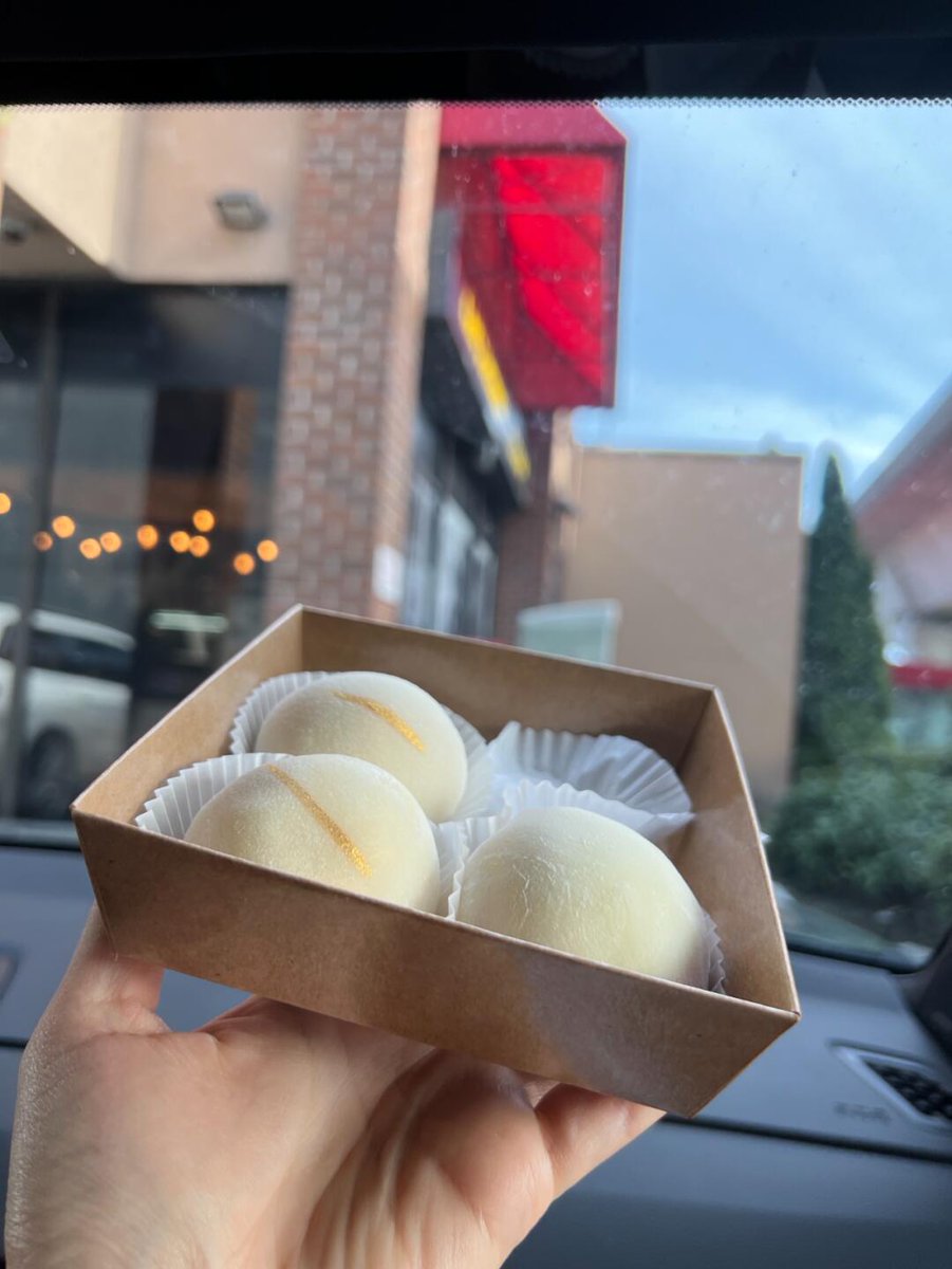 Another day, another food adventure! 🍽️ Tried Car’s Dessert in Richmond today. Mango mochi = good! Durian mochi = not so good…🤔 Where should I go for a delicious dessert in Vancouver next time? 🗺️📍 #VanCityEats #SweetTreats