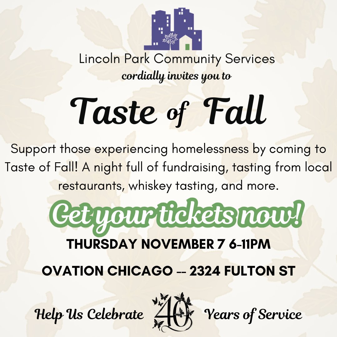 Taste of Fall is less than a month away! Get your ticket today at my.onecause.com/event/organiza…