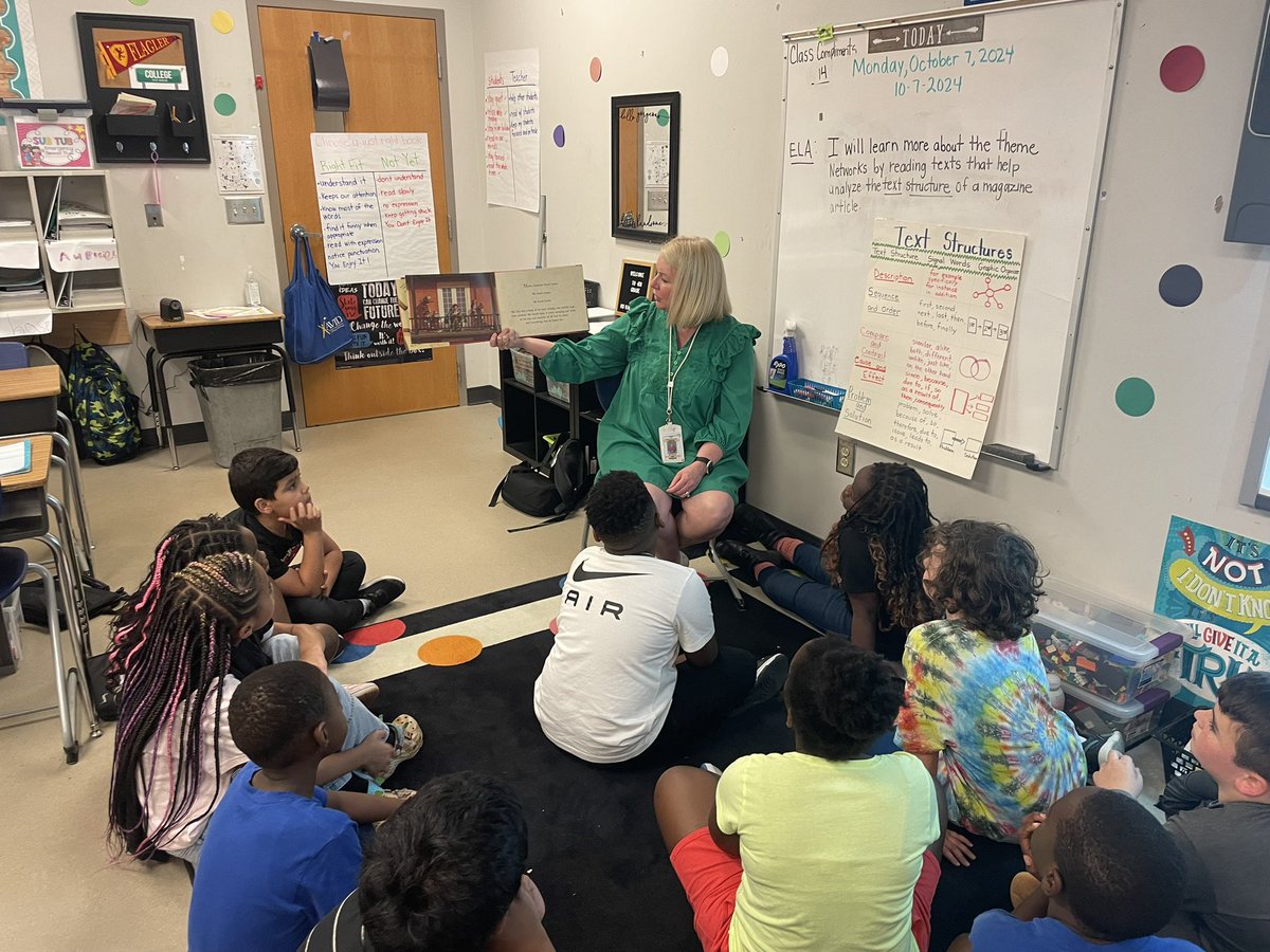 Yesterday was Global Read Aloud Day and I invited my admin <a href="/LeaphartElem/">Leaphart Elementary</a> and my good friend Dr. Brittani to read to my students. They enjoyed listening to others read their favorite books. Can’t wait til next time! <a href="/LexRich5Schools/">Lex-Rich 5 Schools</a> #GlobalReadAloud #Literacy  #TrendThePositive