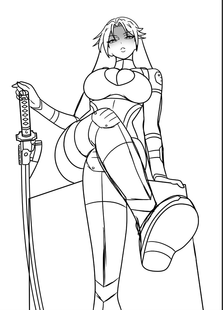 wip i'm cooking up with Margot based on <a href="/abecker_cos/">Alina Becker 🍑</a>'s Sastuki cosplay ❤️