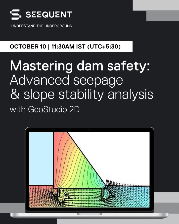 Last chance to register for our upcoming webinar! Don't miss this opportunity to discover the benefits of GeoStudio 2D.

bit.ly/3Ne8r8W