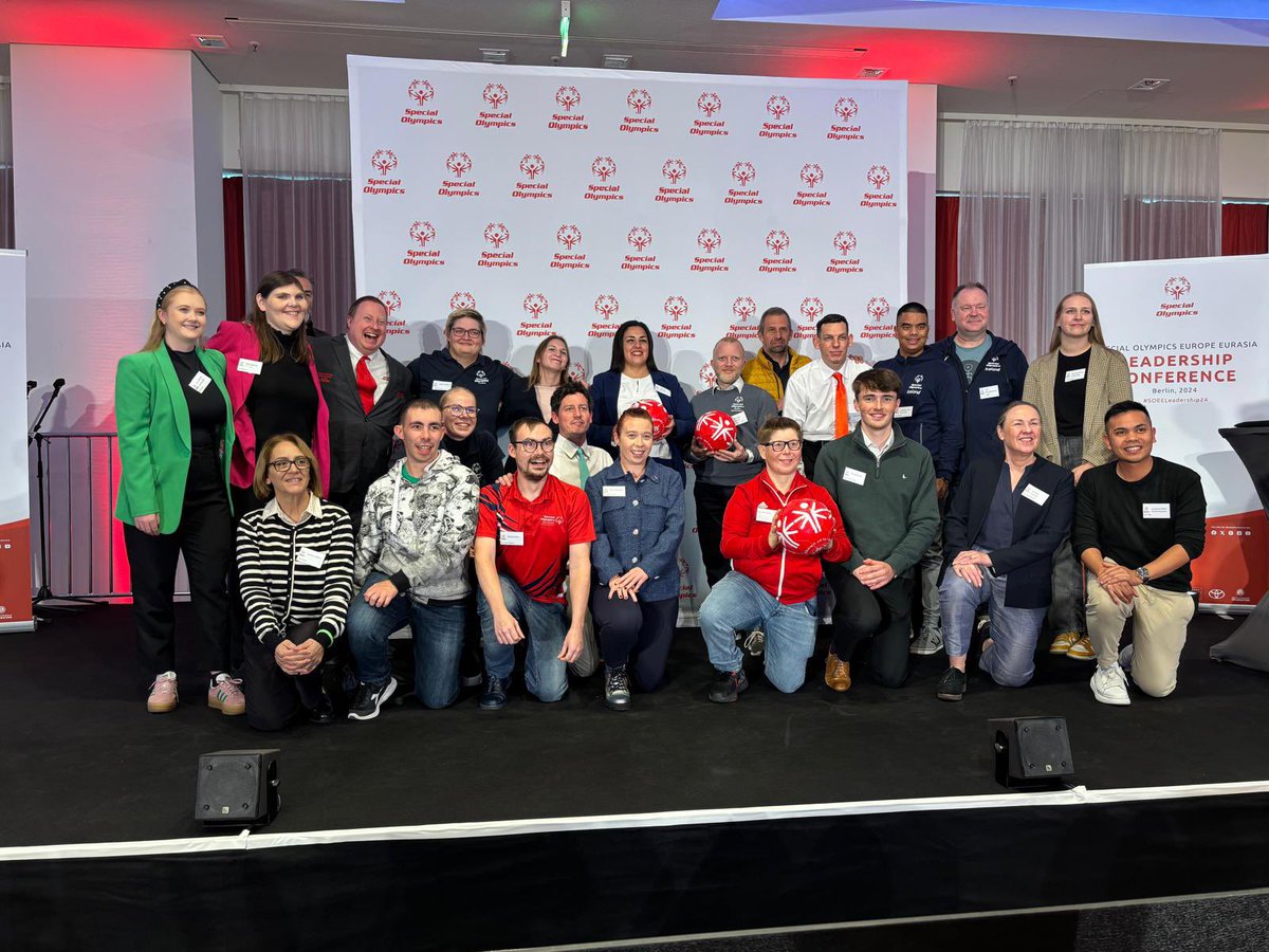 Niall Guite (@niallguitesogb) on Twitter photo I am really enjoying the Athlete Leadership Conference in Berlin so far more exciting things to come.
<a href="/soeuropeeurasia/">Special Olympics Europe Eurasia</a> <a href="/SOGreatBritain/">Special Olympics GB</a> <a href="/SO_Deutschland/">Special Olympics Deutschland</a> <a href="/EBU_HQ/">EBU</a>
<a href="/JoeWilsonwords/">Joe Wilson</a> <a href="/Number10cat/">Larry the Cat</a> <a href="/Number10press/">No.10 Press Office</a> <a href="/BBCSport/">BBC Sport</a> #SOEELeadership24 I am really enjoying the Athlete Leadership Conference in Berlin so far more exciting things to come.
<a href="/soeuropeeurasia/">Special Olympics Europe Eurasia</a> <a href="/SOGreatBritain/">Special Olympics GB</a> <a href="/SO_Deutschland/">Special Olympics Deutschland</a> <a href="/EBU_HQ/">EBU</a>
<a href="/JoeWilsonwords/">Joe Wilson</a> <a href="/Number10cat/">Larry the Cat</a> <a href="/Number10press/">No.10 Press Office</a> <a href="/BBCSport/">BBC Sport</a> #SOEELeadership24