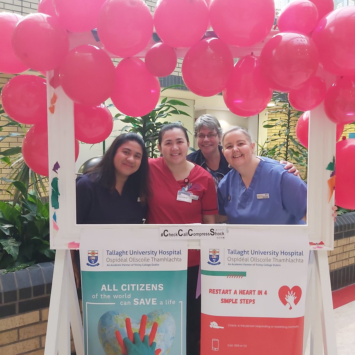 Clodagh Mcloughlin (@clodaghannemc) on Twitter photo World Restart a Heart Day #CheckCallCompressShock is ready for kick off here in TUH. Come meet our great Resuscitation Officers and pick up skills that could save a life <a href="/ainemlynch11/">ainemlynch1</a> <a href="/Irishheart_ie/">Irish Heart Foundation</a> <a href="/PHECC/">PHECC</a> <a href="/AmbulanceNAS/">National Ambulance Service ๐ฎ๐ช๐</a> World Restart a Heart Day #CheckCallCompressShock is ready for kick off here in TUH. Come meet our great Resuscitation Officers and pick up skills that could save a life <a href="/ainemlynch11/">ainemlynch1</a> <a href="/Irishheart_ie/">Irish Heart Foundation</a> <a href="/PHECC/">PHECC</a> <a href="/AmbulanceNAS/">National Ambulance Service ๐ฎ๐ช๐</a>