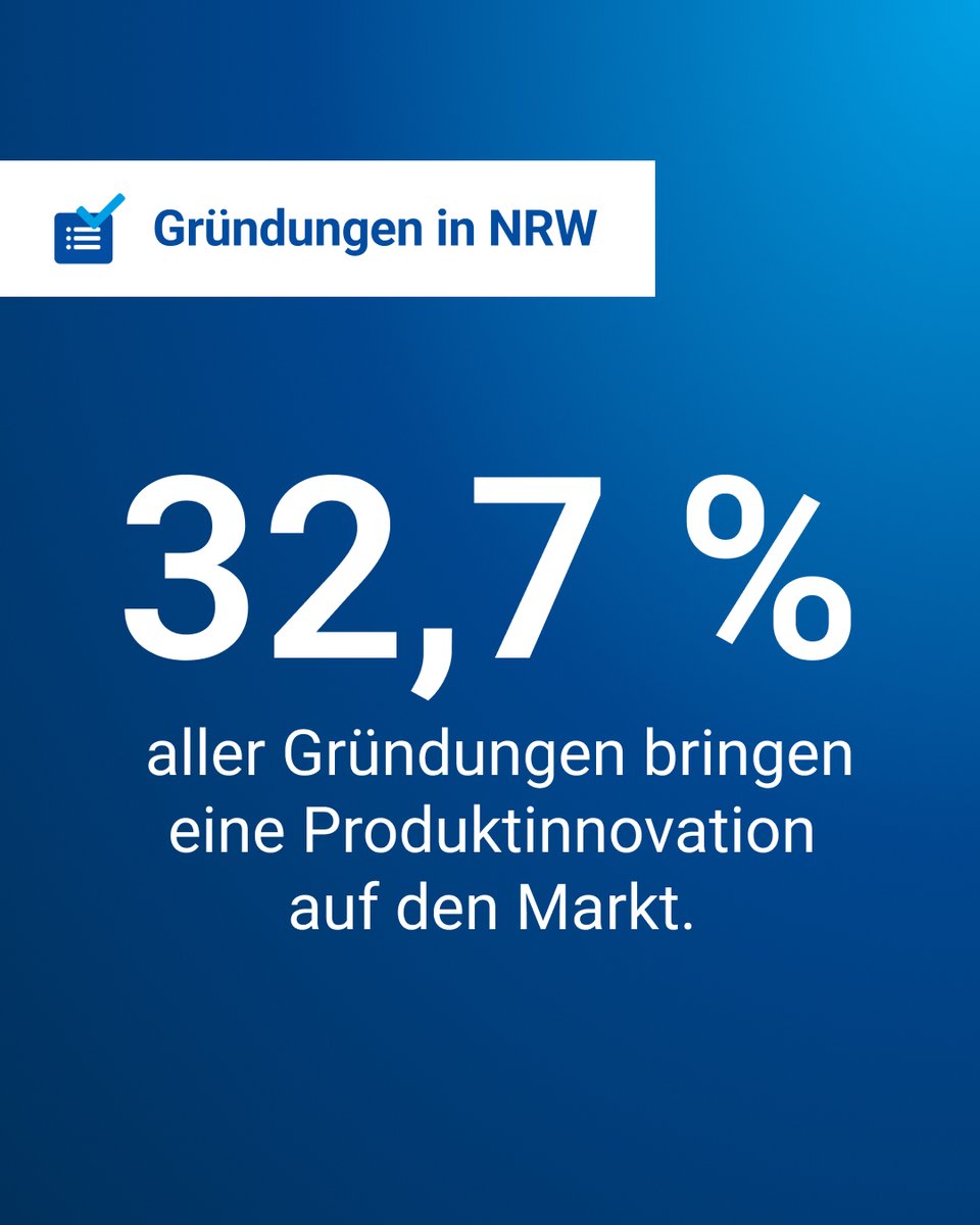 Wie innovativ, wie exportstark und wie wachstumsorientiert sind junge Unternehmen in #NRW? 🚀 Antworten auf diese und viele weitere Fragen liefert das jetzt von uns veröffentlichte #NRWBANK/ <a href="/ZEW/">ZEW</a> -Gründungspanel 2024. Mehr Infos gibt es hier  👉️ nrwbank.de/de/info-und-se…