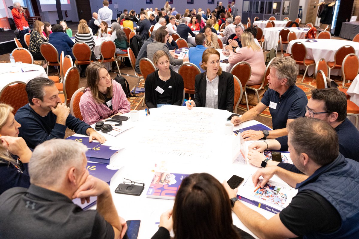 soeuropeeurasia's tweet image. The @SpecialOlympics Europe Eurasia Leadership Conference is in full swing today in Berlin! 
Leaders of #SpecialOlympics in our region gathered to discuss new strategies &amp;amp; plans for the future of our movement in Europe &amp;amp; Eurasia. 

📸:M.Arnarson &amp;amp; I.Esnaola 

#SOEELeadership24