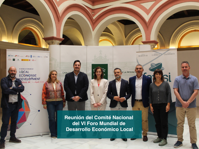 FAMSI_Solidario's tweet photo. 📣El Comité Nacional del VI #WFLED se reunió ayer para analizar nuevas propuestas y definir acciones estratégicas para el @WorldLEDForum. 

🤝Participaron representantes de la @DIPUSEVI , #CGLU, @Ayto_Sevilla, @MAECgob, @AndaluciaJunta y #FAMSI.

➕info⬇️ https://t.co/ZyB5ebTAGv https://t.co/vNpYZDbh8U