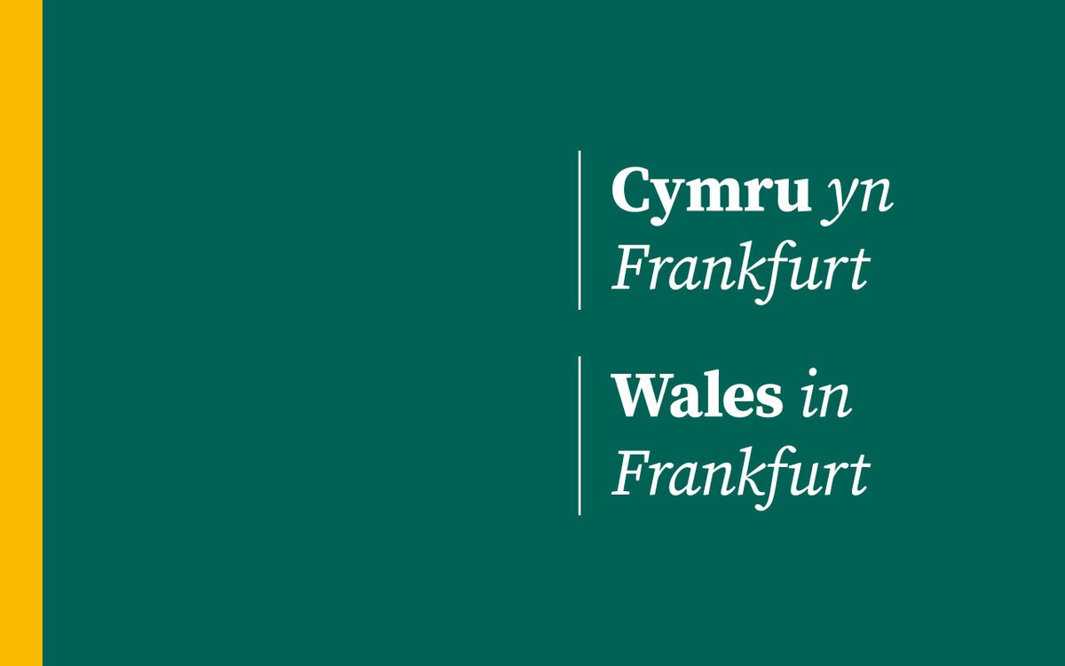 Cyngor Llyfrau Cymru (@llyfraucymru) on Twitter photo 📚Ry'n ni'n falch iawn o fod yn cydlynu presenoldeb Cymru yn Ffair Lyfrau Frankfurt, <a href="/Book_Fair/">FrankfurterBuchmesse</a>, gan fynychu â’n cydweithwyr yn y diwydiant cyhoeddi i ddathlu llenyddiaeth o Gymru a’i chyflwyno i’r byd.
📚Diolch @LlCDiwylliant a <a href="/CymruGreadigol/">Cymru Greadigol</a> am y gefnogaeth.
#fbm24 📚Ry'n ni'n falch iawn o fod yn cydlynu presenoldeb Cymru yn Ffair Lyfrau Frankfurt, <a href="/Book_Fair/">FrankfurterBuchmesse</a>, gan fynychu â’n cydweithwyr yn y diwydiant cyhoeddi i ddathlu llenyddiaeth o Gymru a’i chyflwyno i’r byd.
📚Diolch @LlCDiwylliant a <a href="/CymruGreadigol/">Cymru Greadigol</a> am y gefnogaeth.
#fbm24
