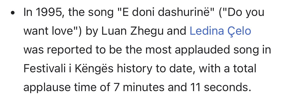 dolphin_dane's tweet photo. Which Eurovision entry deserved a 7 minute 11 seconds applause? https://t.co/x85c1fqaWg