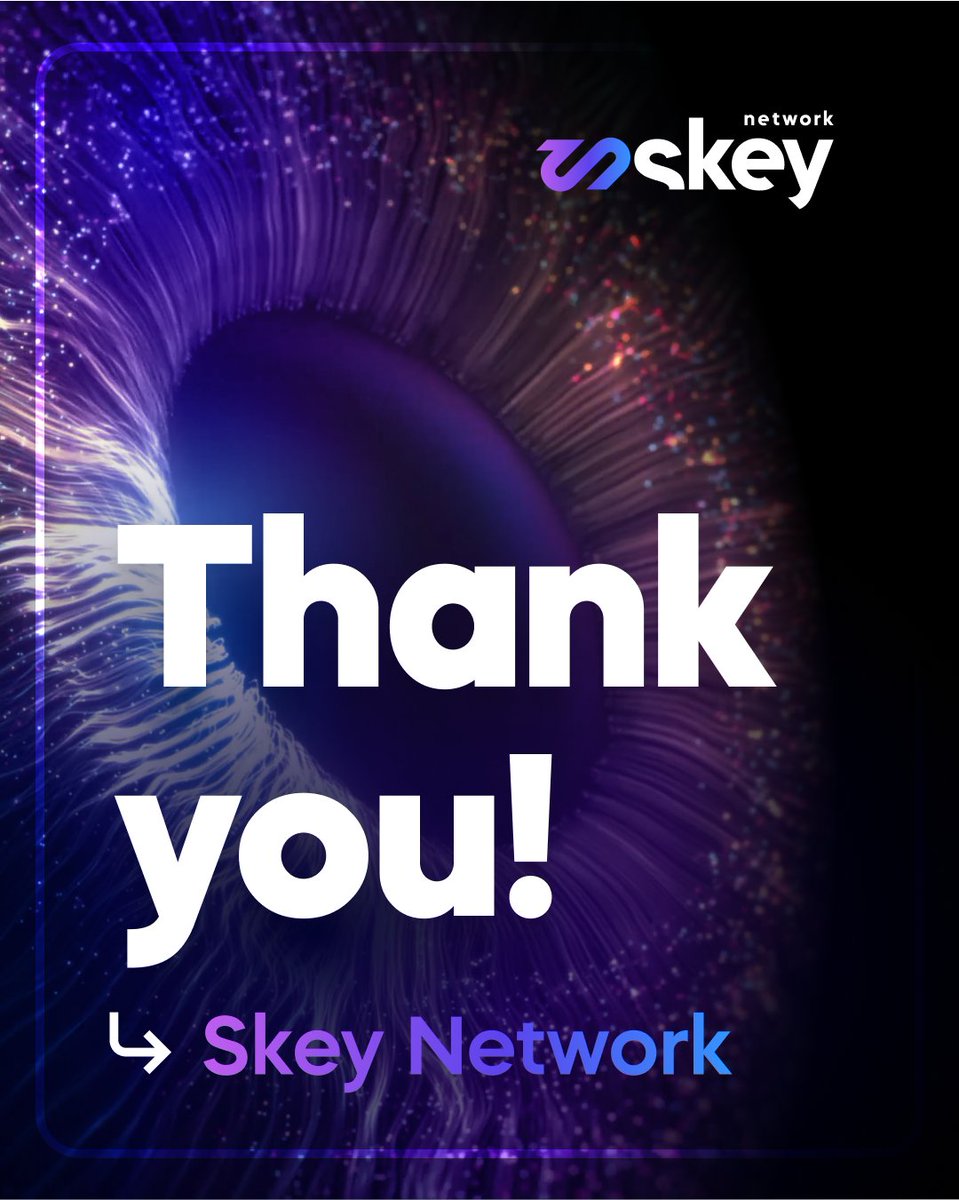 A big thank you to all our new followers for joining the SkeyCommunity! 💪

We’re excited to have you on board as we continue building real-world blockchain solutions together! 

Let’s keep growing and making an impact! 🚀

P.S. 

In our next post, we’ll share a short video from