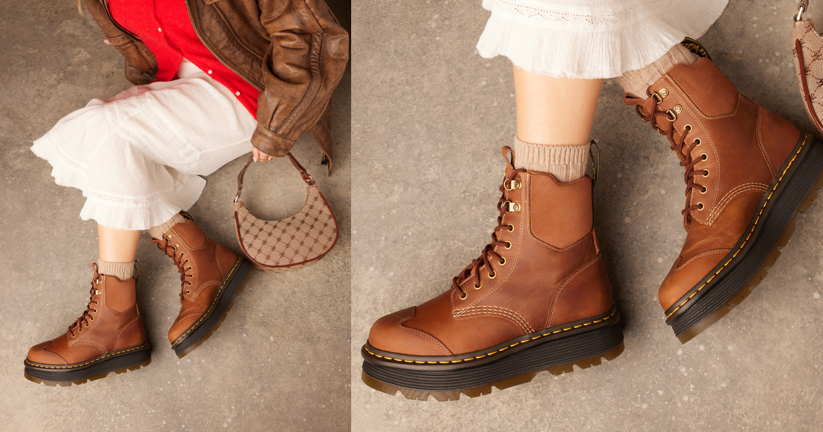 A top pick for the season 😍 Shop the Dr. Martens ZebZag online
