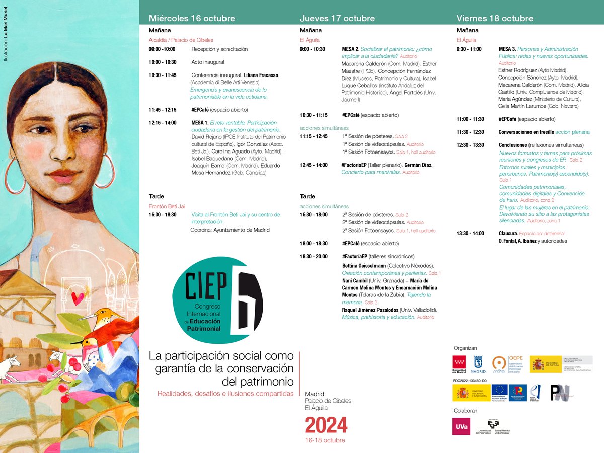 Pss, pss… ¡Ya estamos en el #CIEP6! ¿Alguien anda perdido? ¿Todavía no sabes lo que va a pasar? ¡No te preocupes aquí te traemos el programa para que puedas consultarlo todo! Ya puedes conocer cada detalle de lo que nos espera en este increíble evento.