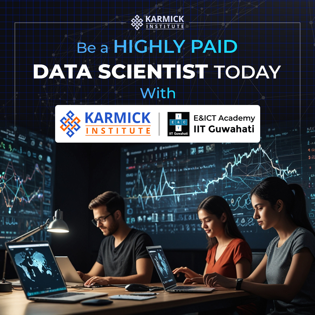 KarmickInst's tweet image. 🚀 Enroll today for Advanced Certification in Full Stack Data Science with AI & ML 🧑💻 in association with E&ICT-IIT Guwahati 🎓 & get placed in a tech company of your dreams 💼 bit.ly/3YpX9F7
#CareerInTech #DataScienceCareer #FullStackDataScience #AIandMLTraining
