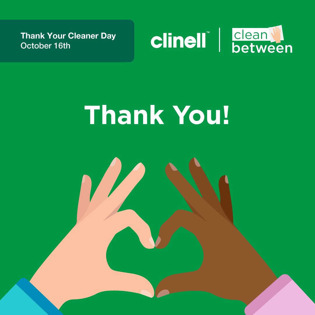 It's Thank Your Cleaner Day! Today, we honour the incredible healthcare cleaning professionals who help keep healthcare environments safe. Your work saves lives – thank you! 

🎥 Missed our webinar? Watch here 👉 us06web.zoom.us/rec/share/nNdn…