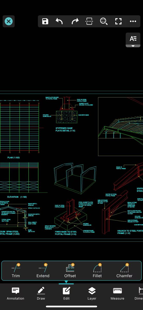DWGFastview's tweet photo. DWG FastView Tip of the Day - Edit Features
Editing functions include: fillet, chamfer, extend, trim and offset.
Don't forget to use them.💪💪 https://t.co/ltPQKmXuiH