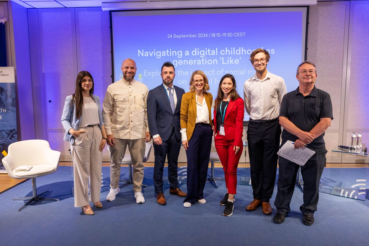 🤳How does social media impact the mental health of the next generation?

From risks to supportive online communities, we explored the effects on Generation Like at #EHFG2024. This session was organised with support from the European Union.

Watch here ➡️ bit.ly/3BxXrRp