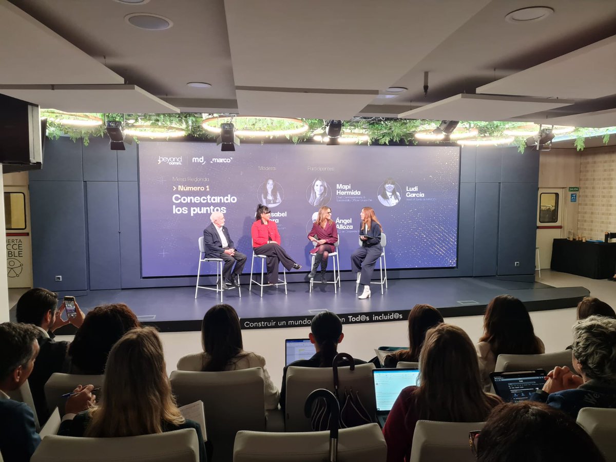 SCOPEN_es's tweet photo. 👉"De nada sirve hacer las cosas bien si no las #comunicamos - hay que saber contarlas"

Ángel Alloza, de @CE4reputation y Mapi Hermida @la_gastronoma de @DIA_Esp, junto con @LudiGarcia de @marco_agency y @mkdirecto

Hoy en #BeyondCommunication en el auditorio @ILUNION https://t.co/yG6JDC6UbT