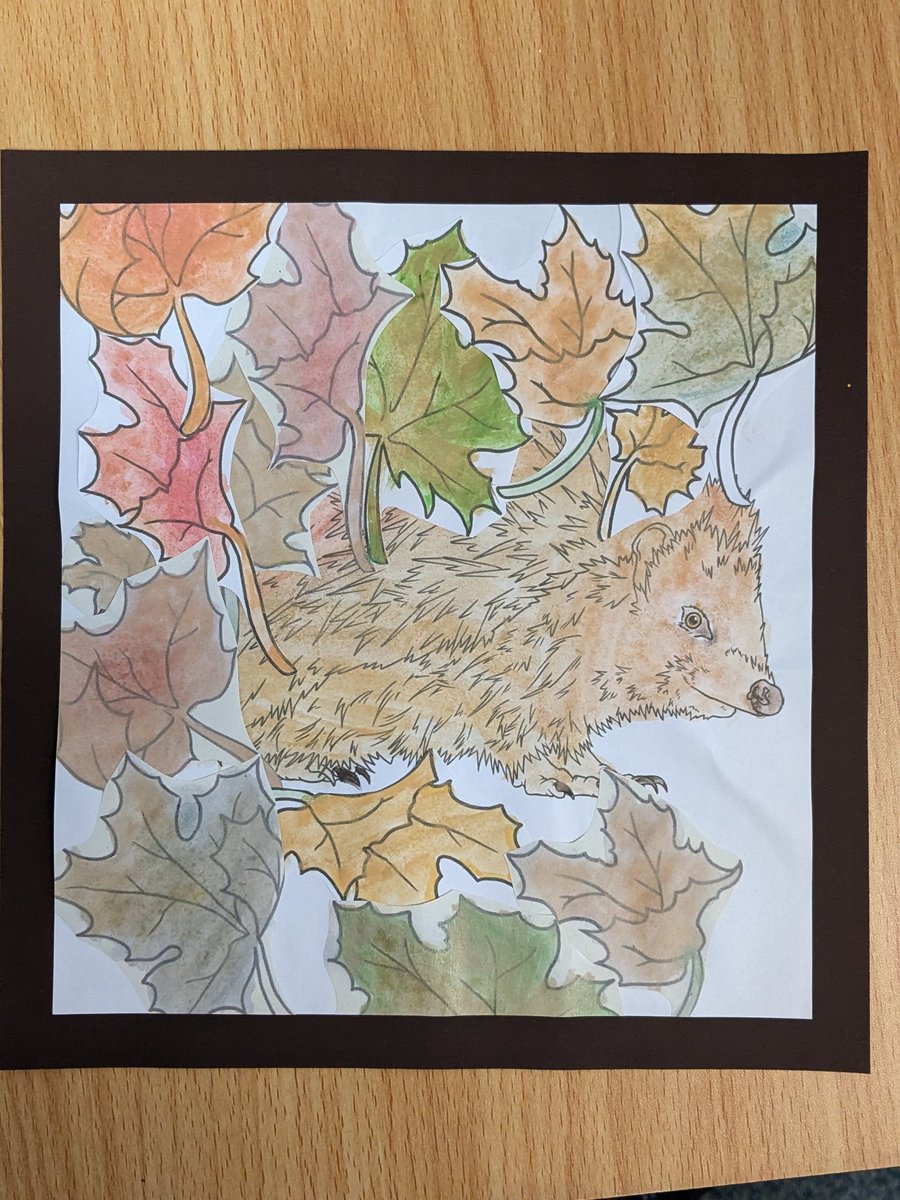 CranburyCollege's tweet image. Lovely autumn work with #EYFS #KS1 and #KS2 in the hospital. Learning about colour mixing, autumn palettes and collage techniques #ThisIsAP #HospitalTeaching #OurWorkChangesLives #MixedMedia