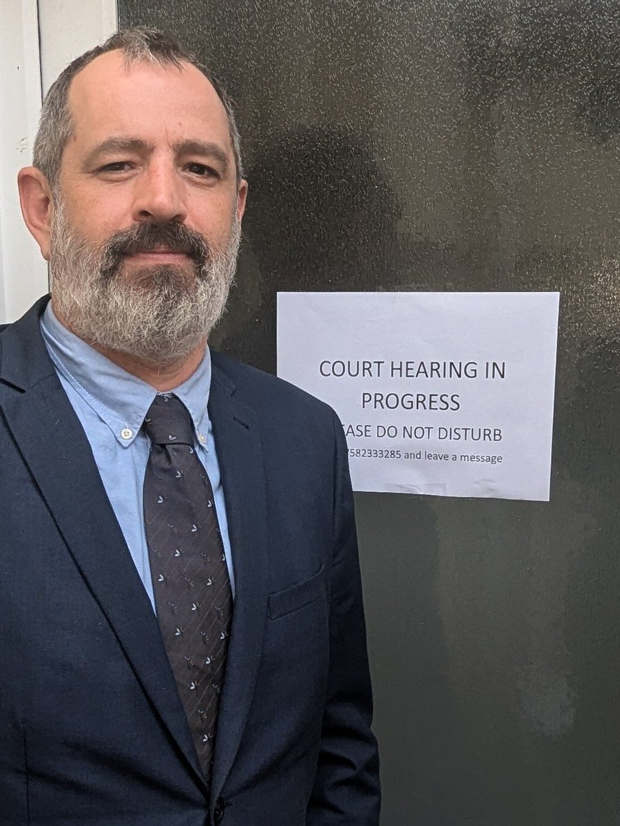 After Monday's application hearing with Sky et al, which I thoroughly enjoyed. Talk about learning through osmosis! Humbled by the no. of defendants' legal reps present.  Home is where the High Court is (when it comes to remote hearings)... Round 2 to follow.#justice #News‌ #bbc