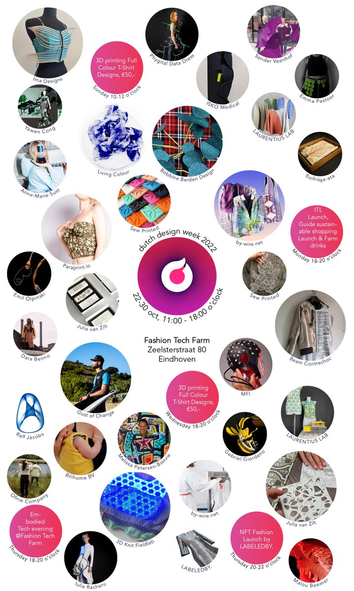 Fashion Tech Farm invites you for Dutch Design Week 2024! - mailchi.mp/a220f9cc1837/d…